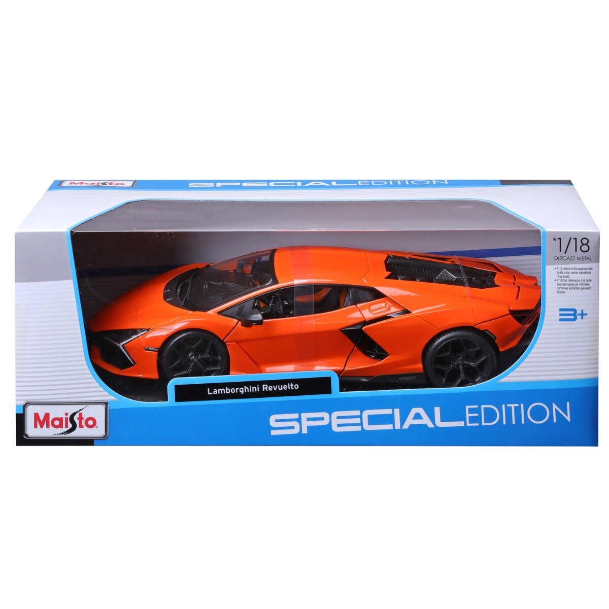 Maisto Masina din metal Lamborghini Revuelto 1:18 Portocaliu
