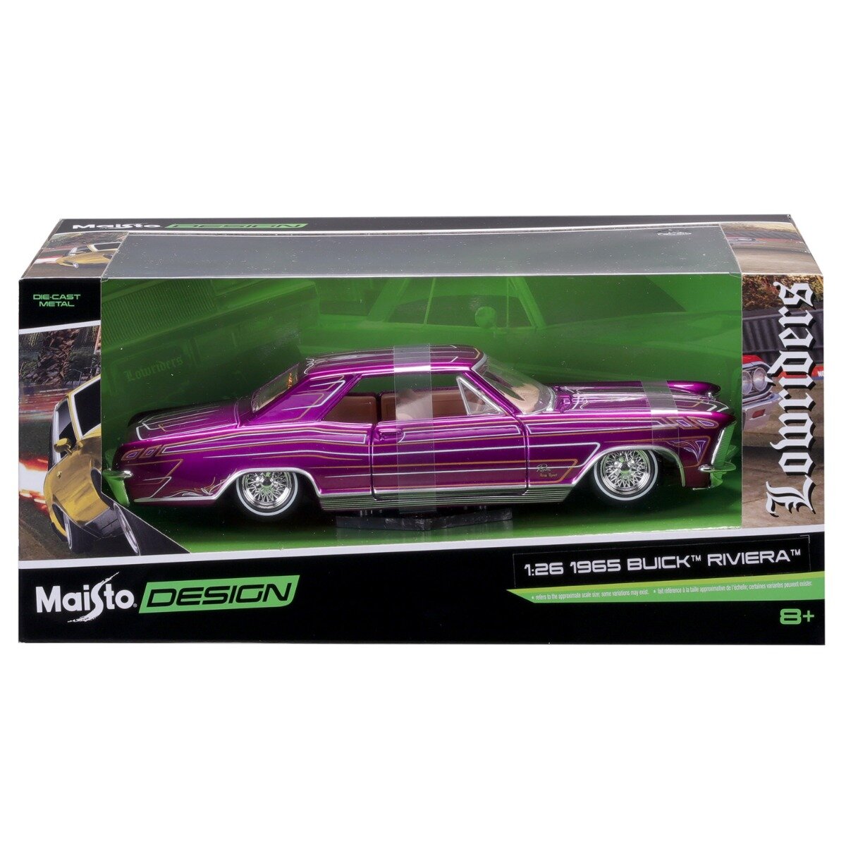 Maisto Masina din metal Lowrider 1965 Buick Riviera 1:26