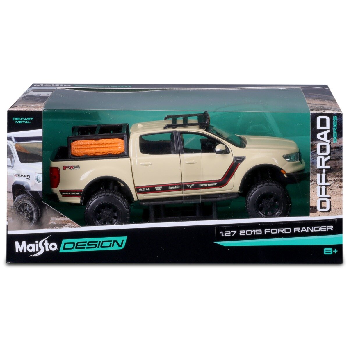 Maisto Masina din metal Off-Road Series 2019 Ford Ranger 1:27