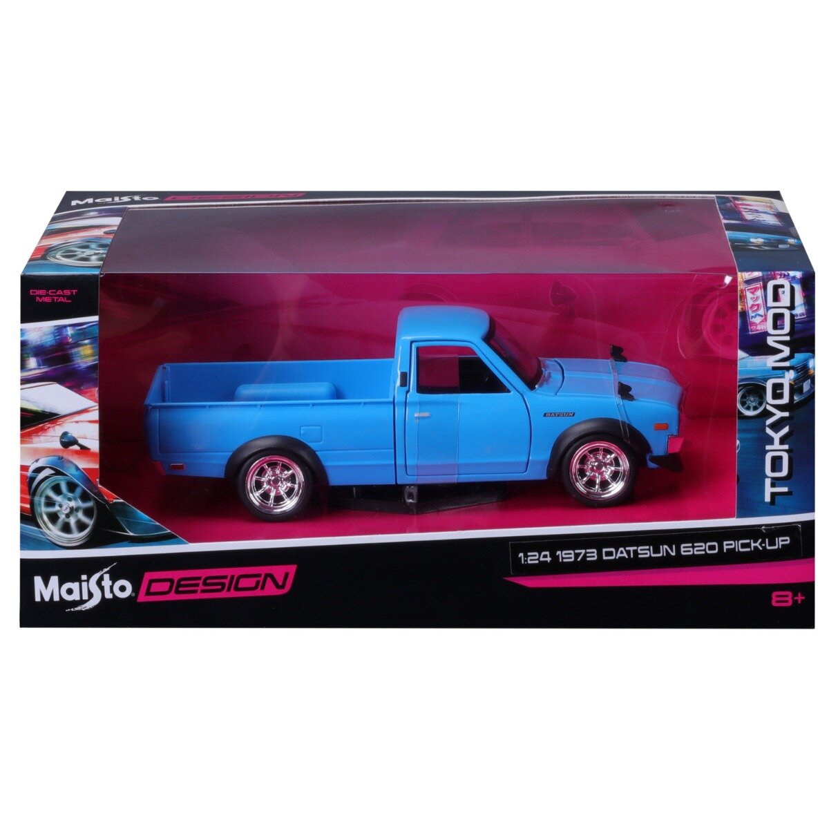 Maisto Masina din metal Tokyo Mod 1973 Datsun 620 Pick-Up 1:24