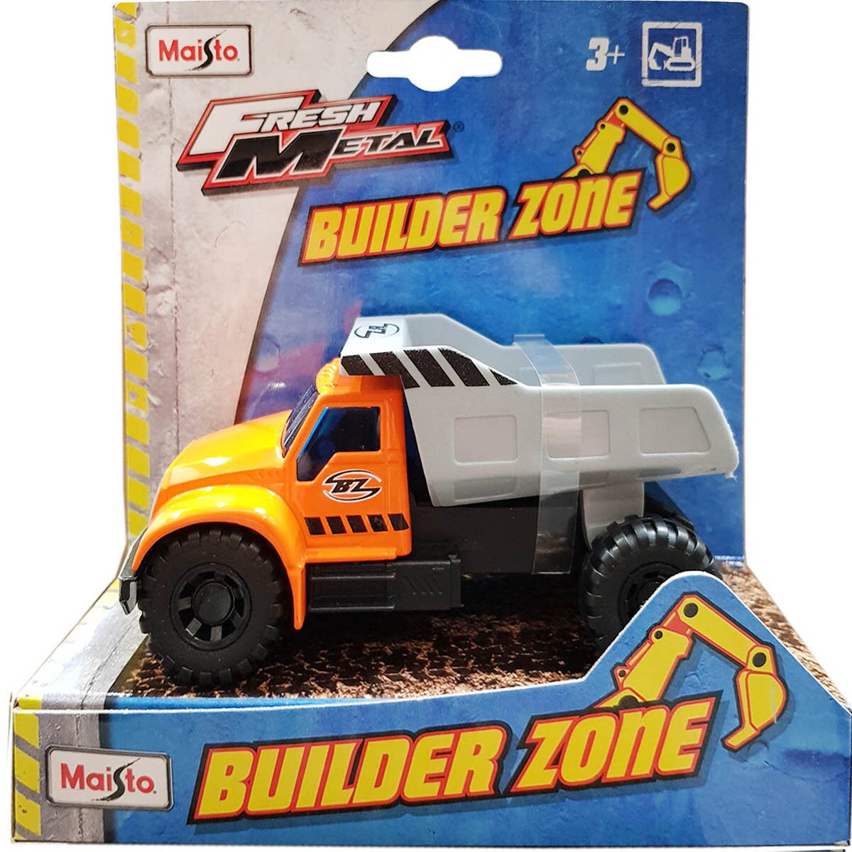 Maisto Masinuta de constructie Basculanta Portocaliu