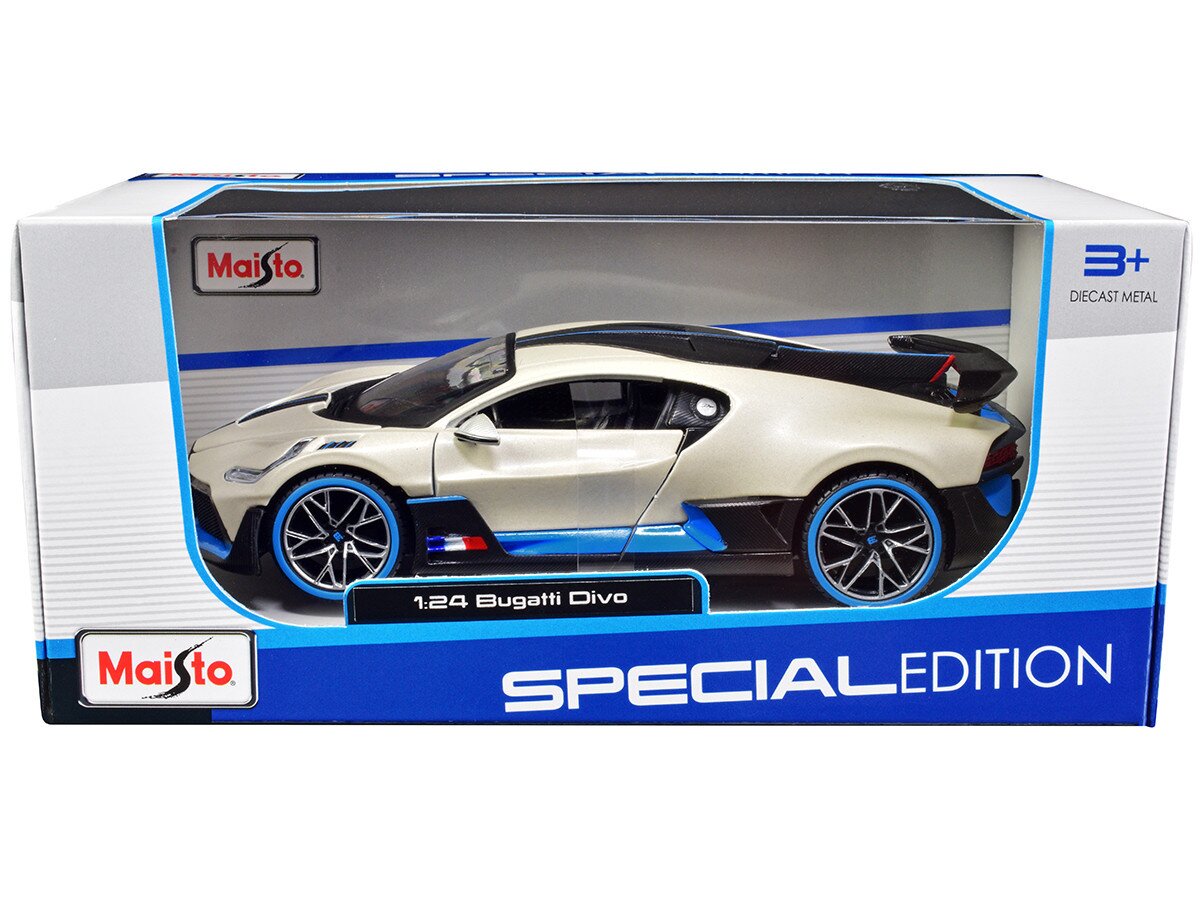 Maisto Masinuta din metal Bugatti Divo 1:24 Alb