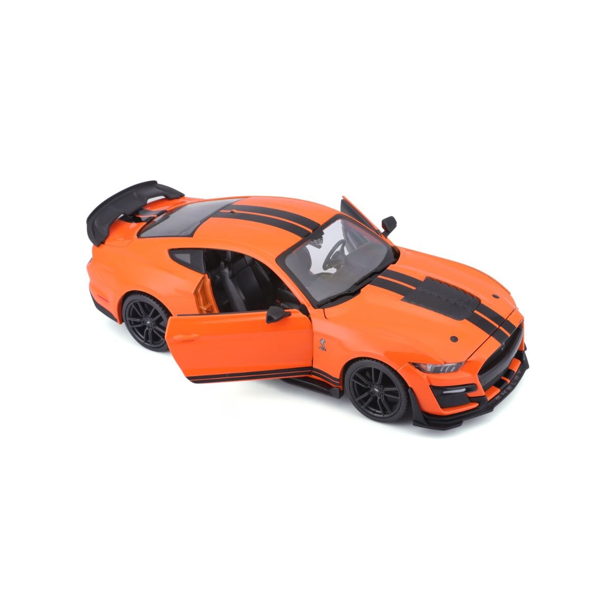 Maisto Masinuta Ford Mustang Shelby GT500 2020 1:24 Portocaliu