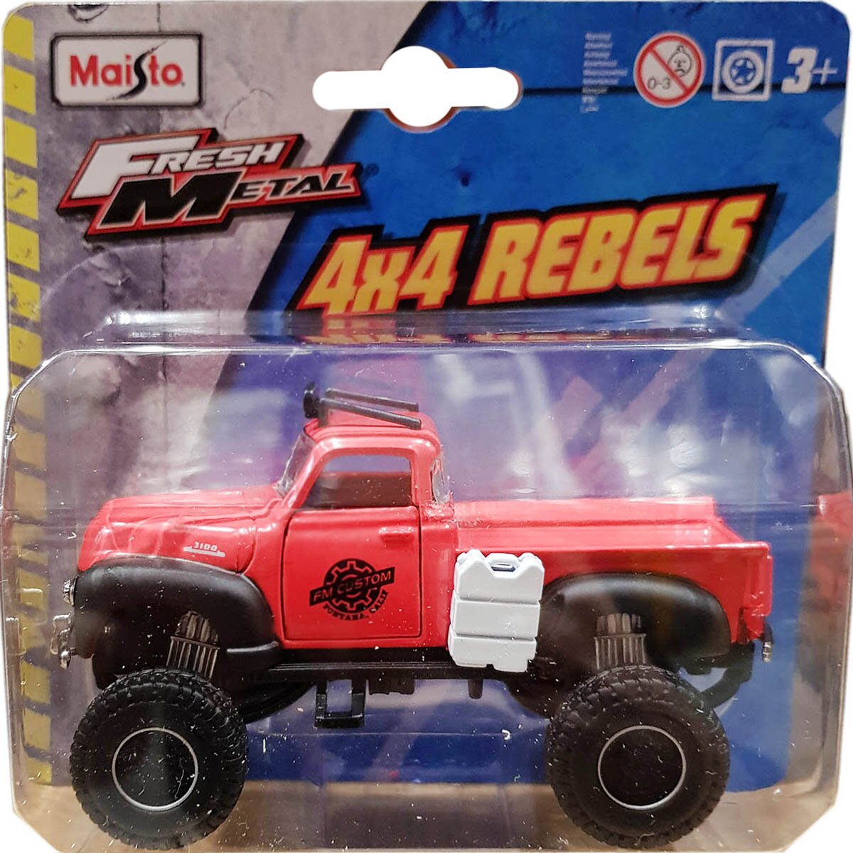 Maisto Masinuta Fresh Metal 4X4 Rebels 11 cm 1:64 Rosu