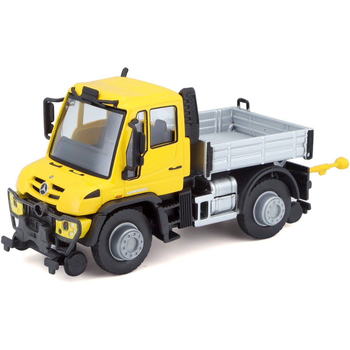 Maisto Masinuta Mercedes Benz Unimog City Services Galben