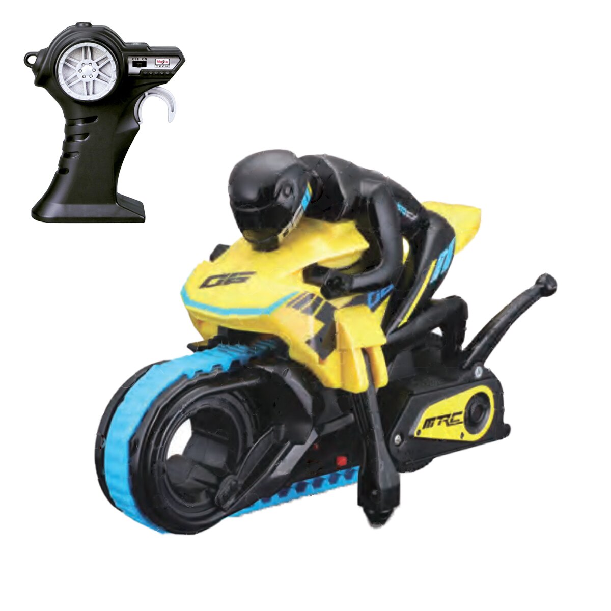Maisto Motocicleta cu telecomanda Tech Cyklone Motobike Galben