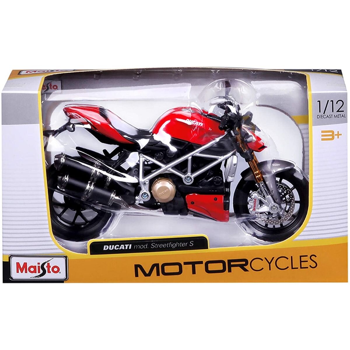 Maisto Motocicleta Ducati Mod Streetfighter 1:12