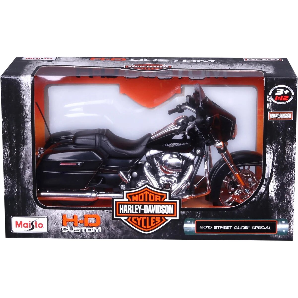 Maisto Motocicleta metalica Harley-Davidson 2015 Street Glide Special 1:12