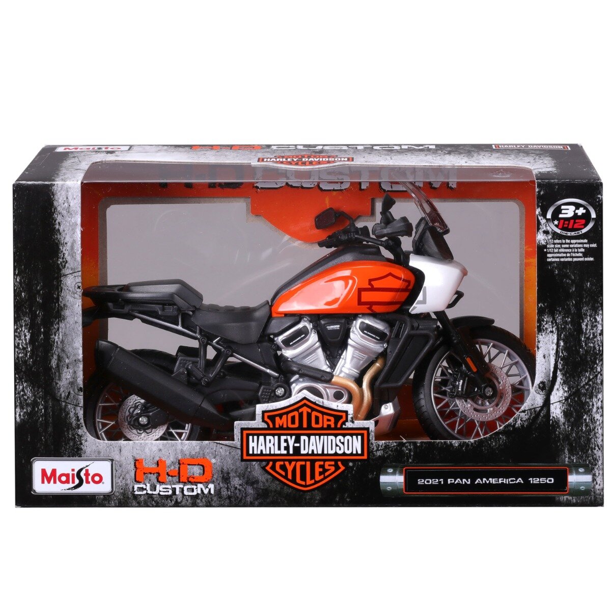 Maisto Motocicleta metalica Harley-Davidson 2021 Pan America 1250 1:12