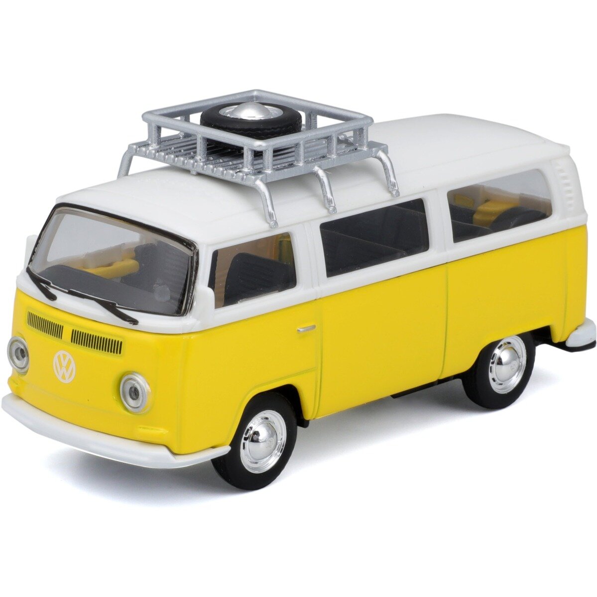 Maisto Rulota Volkswagen T2 Weekenders Galben