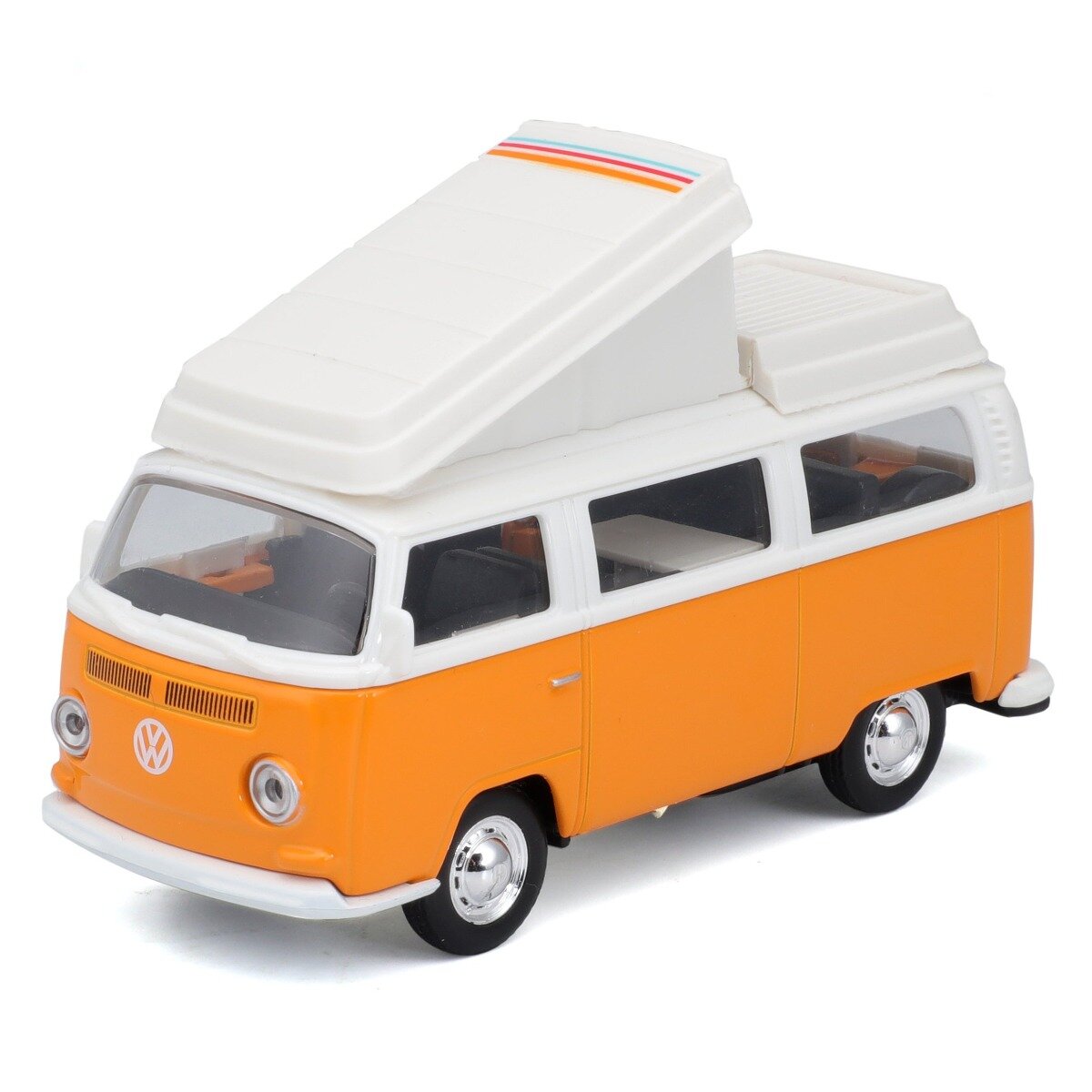Maisto Rulota Volkswagen T2 Weekenders Portocaliu