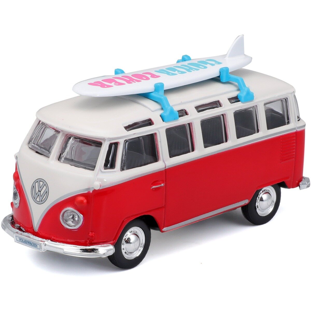 Maisto Rulota Volkswagen T2 Weekenders Rosu