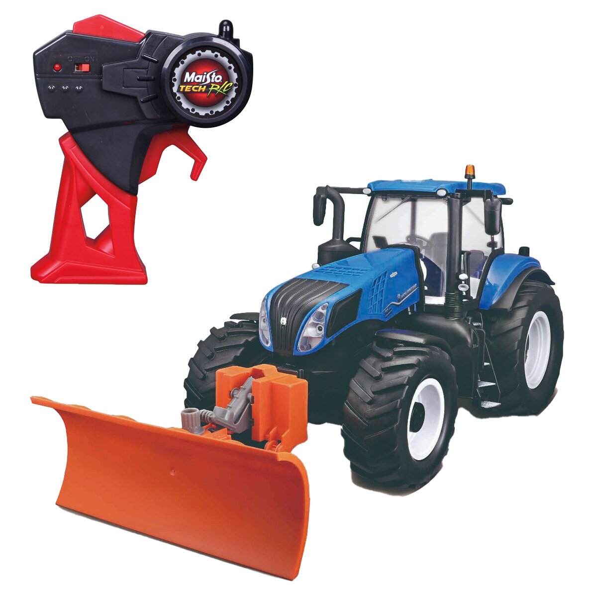 Maisto Tractor cu telecomanda Tech New Holland T8.435