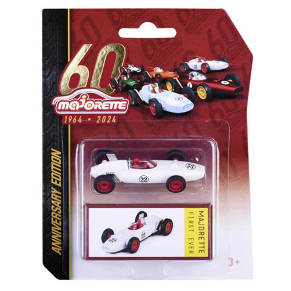 Majorette Masina metalica Anniversary Edition 1964-2024 Alb