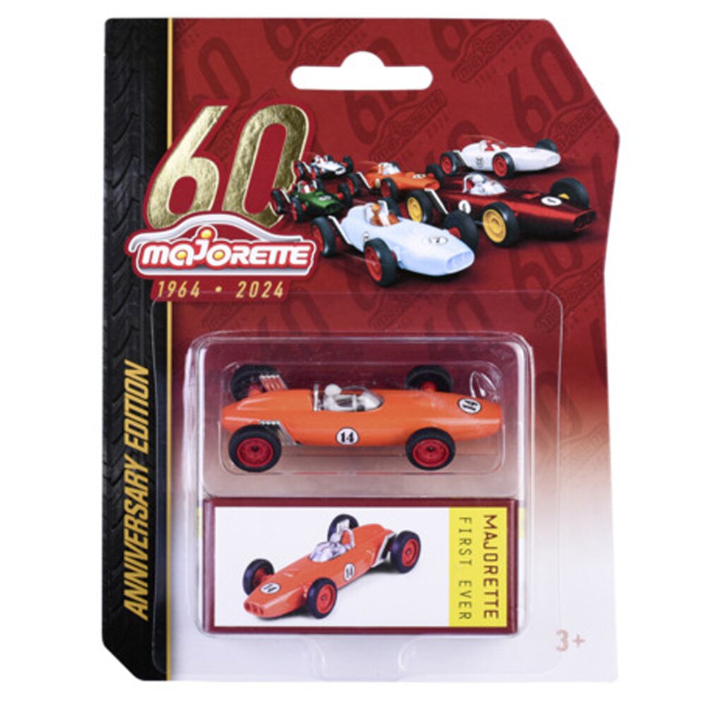Majorette Masina metalica Anniversary Edition 1964-2024 Portocaliu