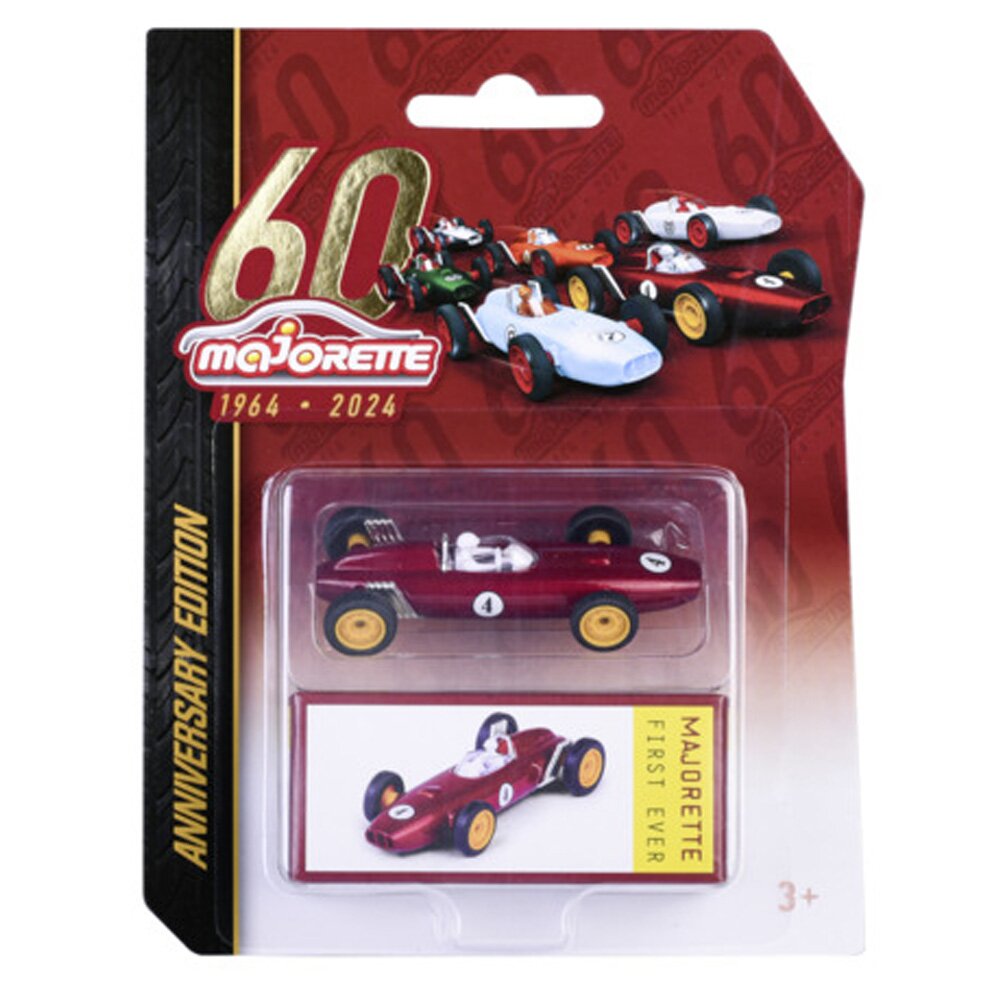 Majorette Masina metalica Anniversary Edition 1964-2024 Rosu