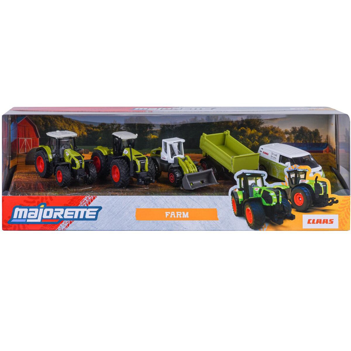 Majorette Set 5 utilaje Class Farm