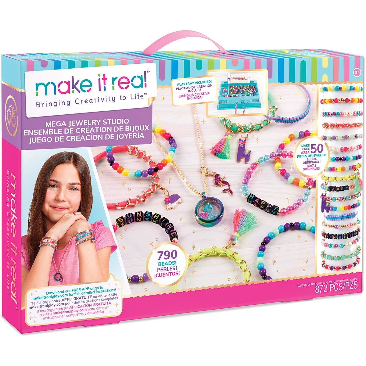Make It Real Set Atelierul de bijuterii 872 piese