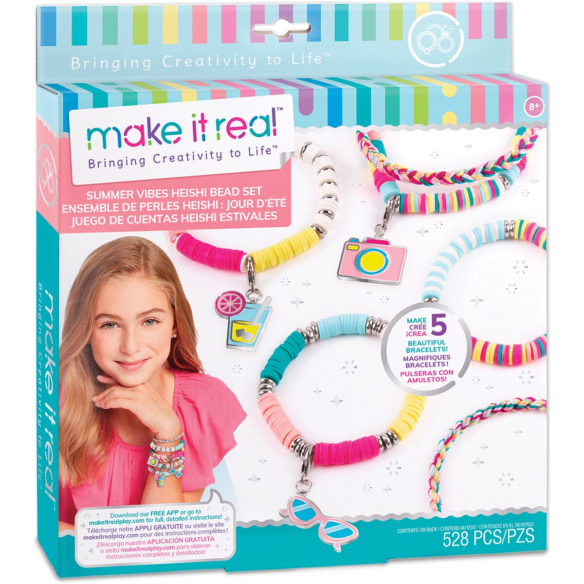 Make It Real Set Bratari Vibratii de vara 528 piese