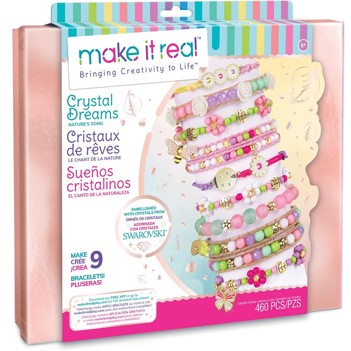 Make It Real Set Bratari Vise de cristal Swarosvki 460 piese