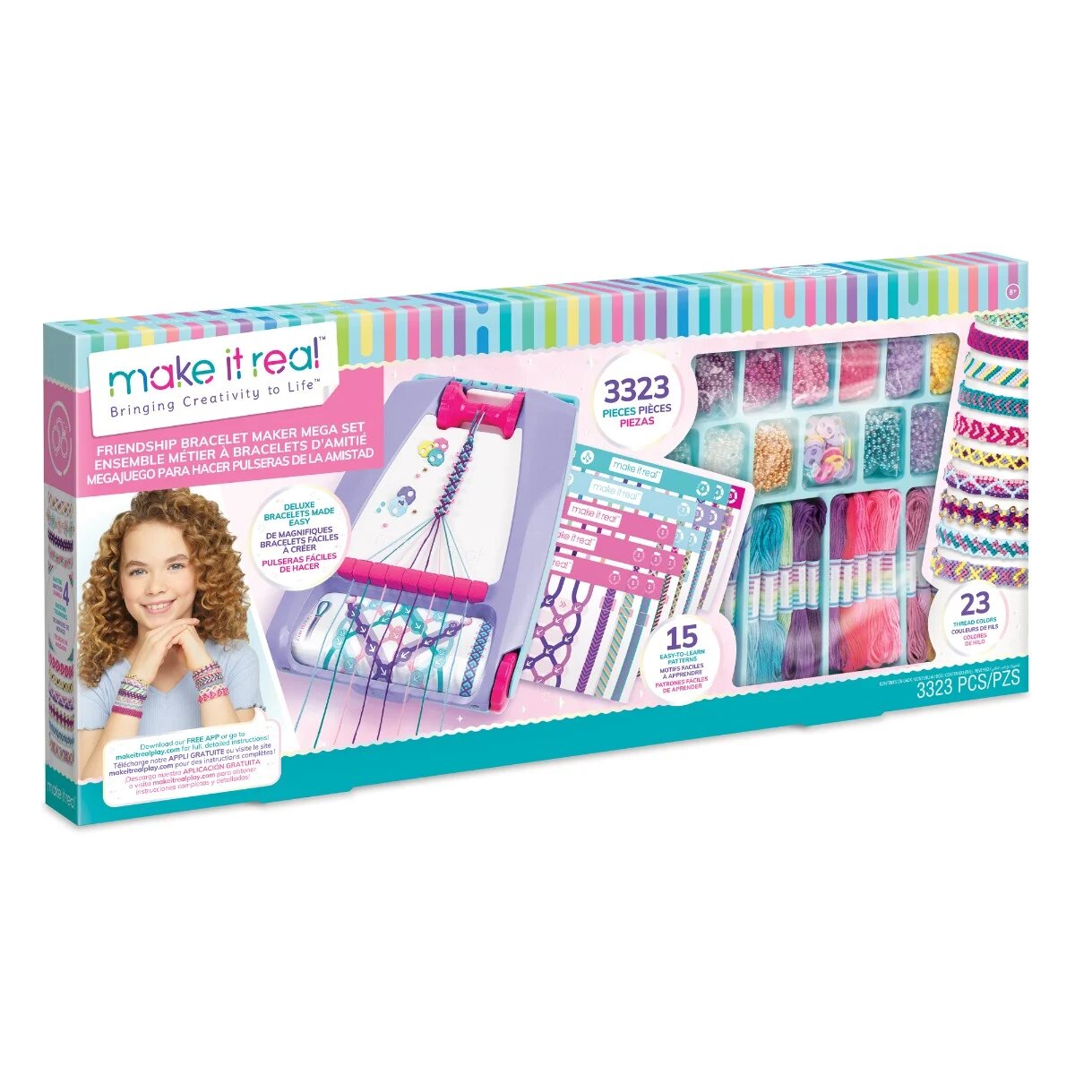 Make It Real Set creativ Bratarile prieteniei 3323 piese