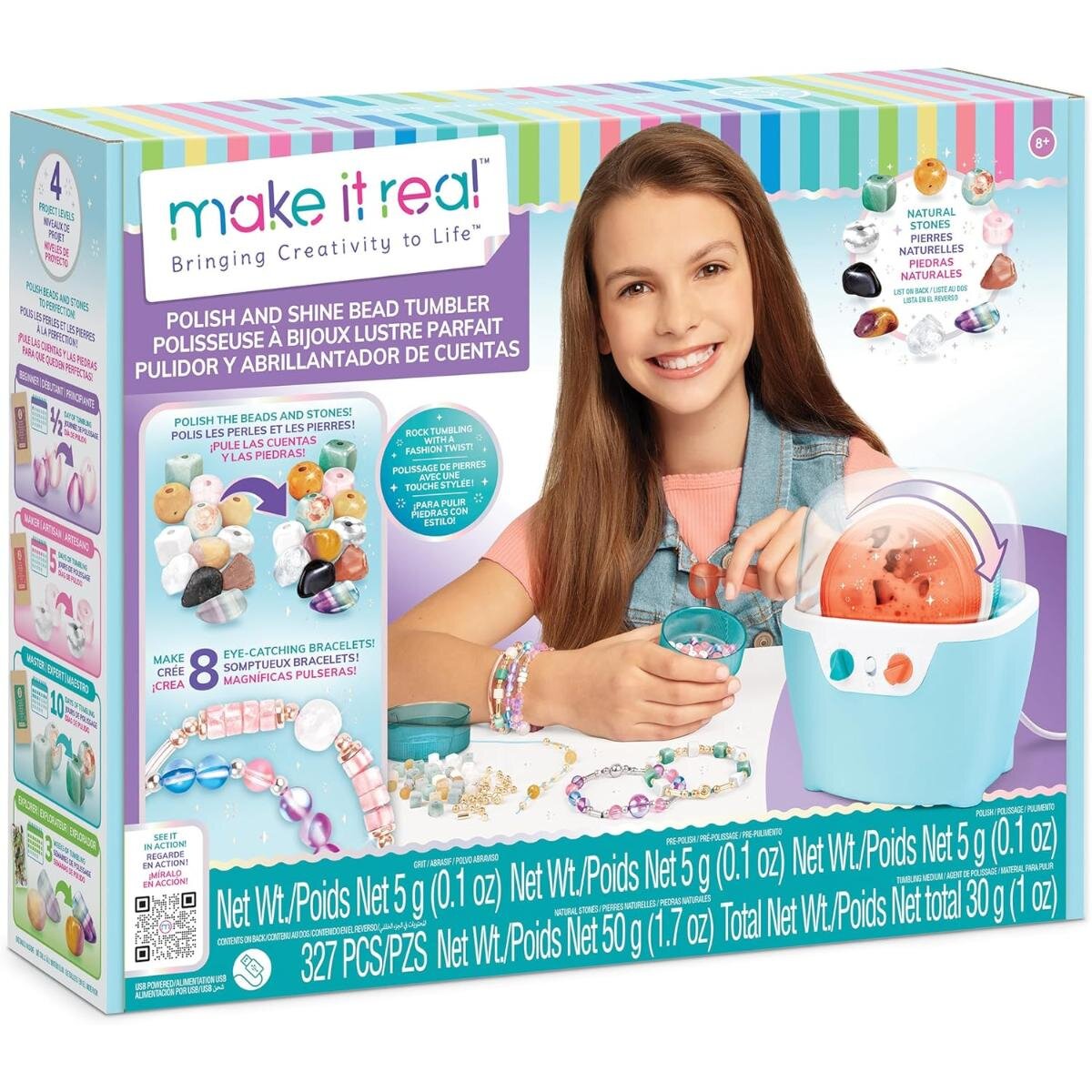 Make It Real Set de lustruit pietre si margele Polish And Shine