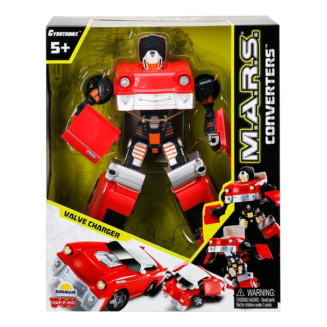 Martini Robot transformabil Happy Kid M.A.R.S. Valve Charger
