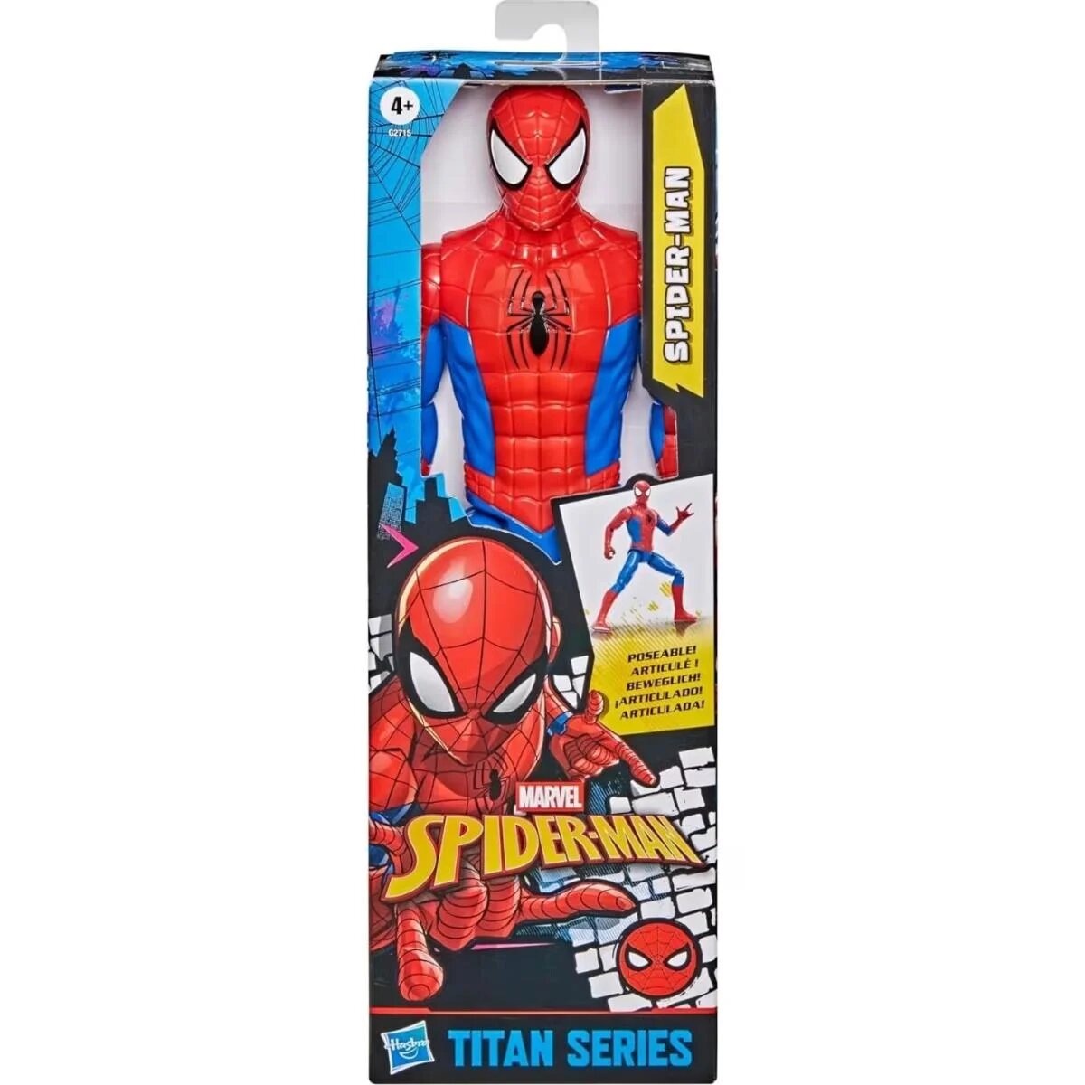 Marvel Figurina articulata Spider-Man Titan Hero Spider-Man G2715