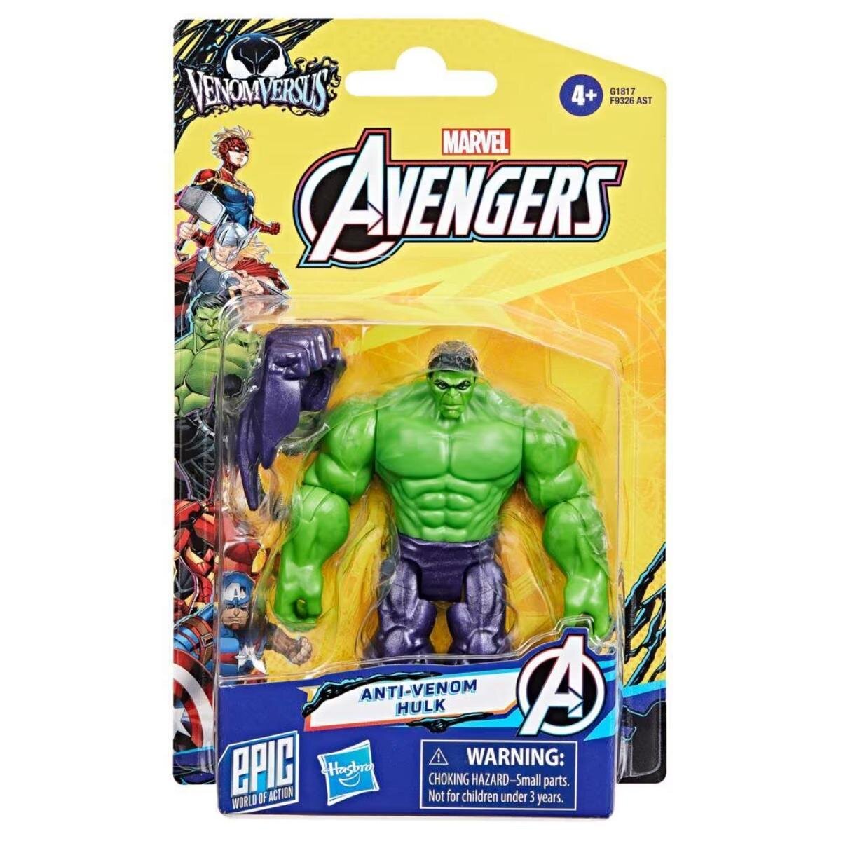 Marvel Figurina Avengers VenomVersus Anti-Venom Hulk G1817