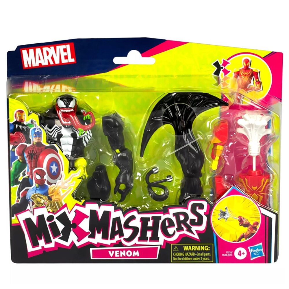Marvel Figurina cu accesorii Spiderman Mixmashers Venom F9216