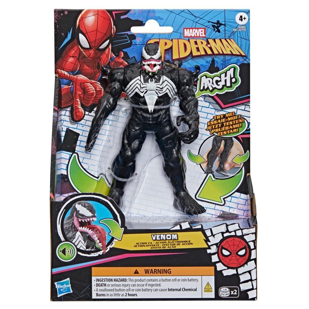Marvel Figurina cu sunete Spider-Man Venom Action XF 15 cm G2855