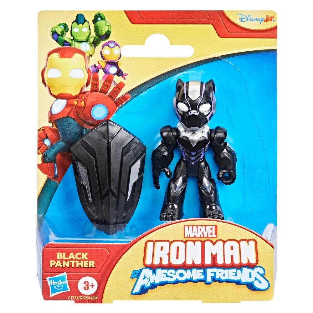 Marvel Figurina Iron Man And His Awesome Friends Black Panther 76 cm G1773