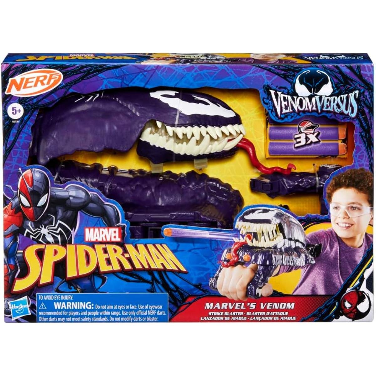Marvel Lansator SpiderMan Venomversus Venom Strike G0730