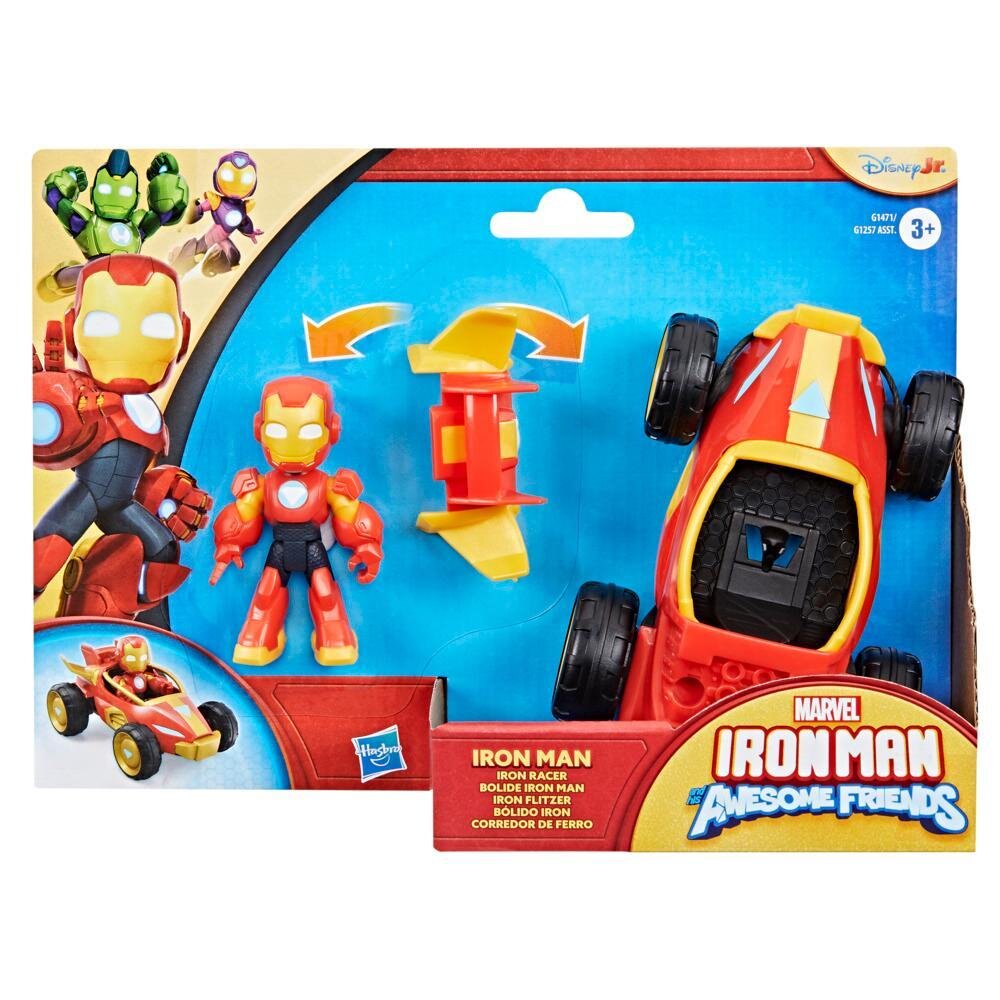 Marvel Set de joaca Iron Man And His Awesome Friends Iron Racer G1471