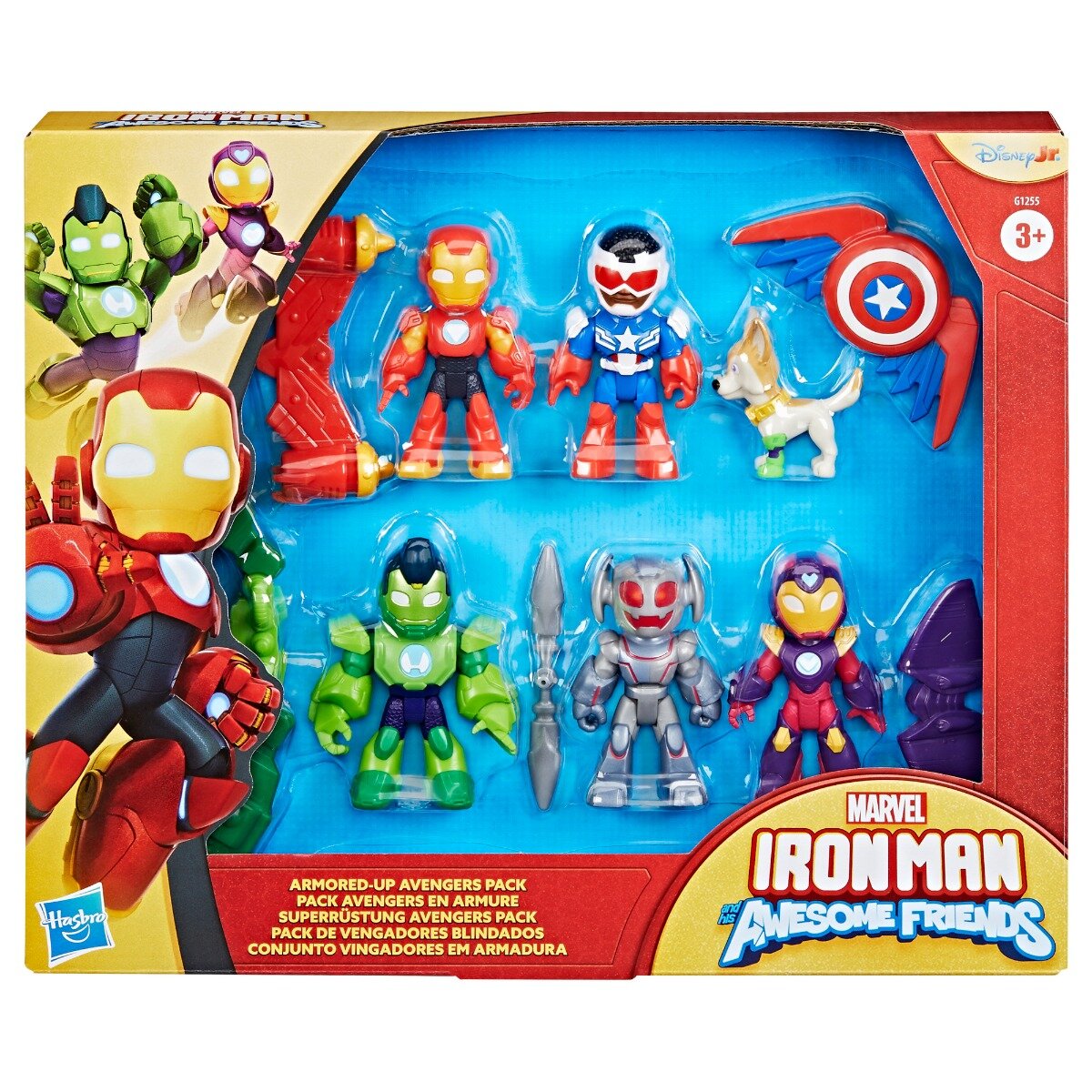 Marvel Set figurine Ironman and His Awesome Friends G1255