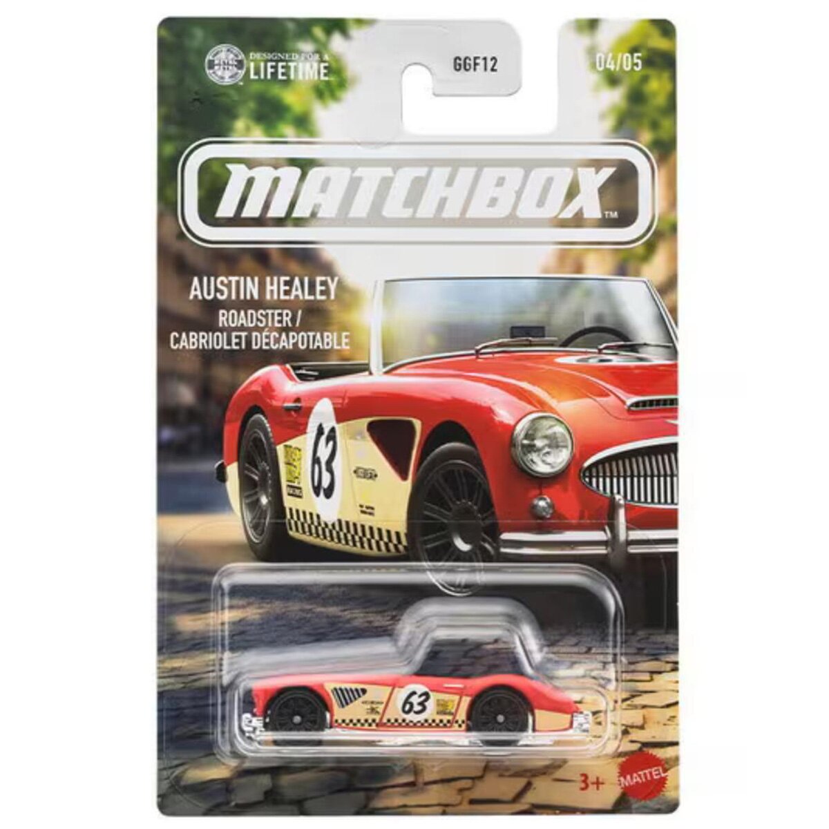 Matchbox Masina metalica 1963 Austin-Healey Roadster JJR58