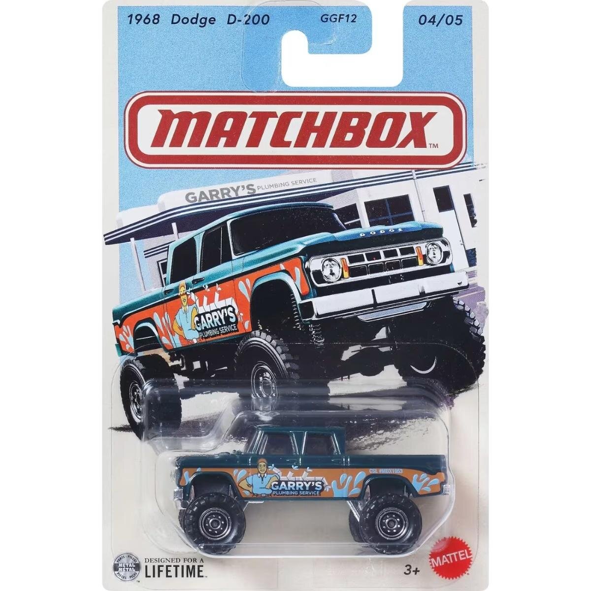 Matchbox Masina metalica 1968 Dodge D-200 JJR48
