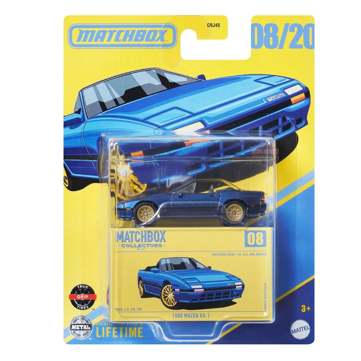 Matchbox Masina metalica 1988 Mazda RX-7 JCL41