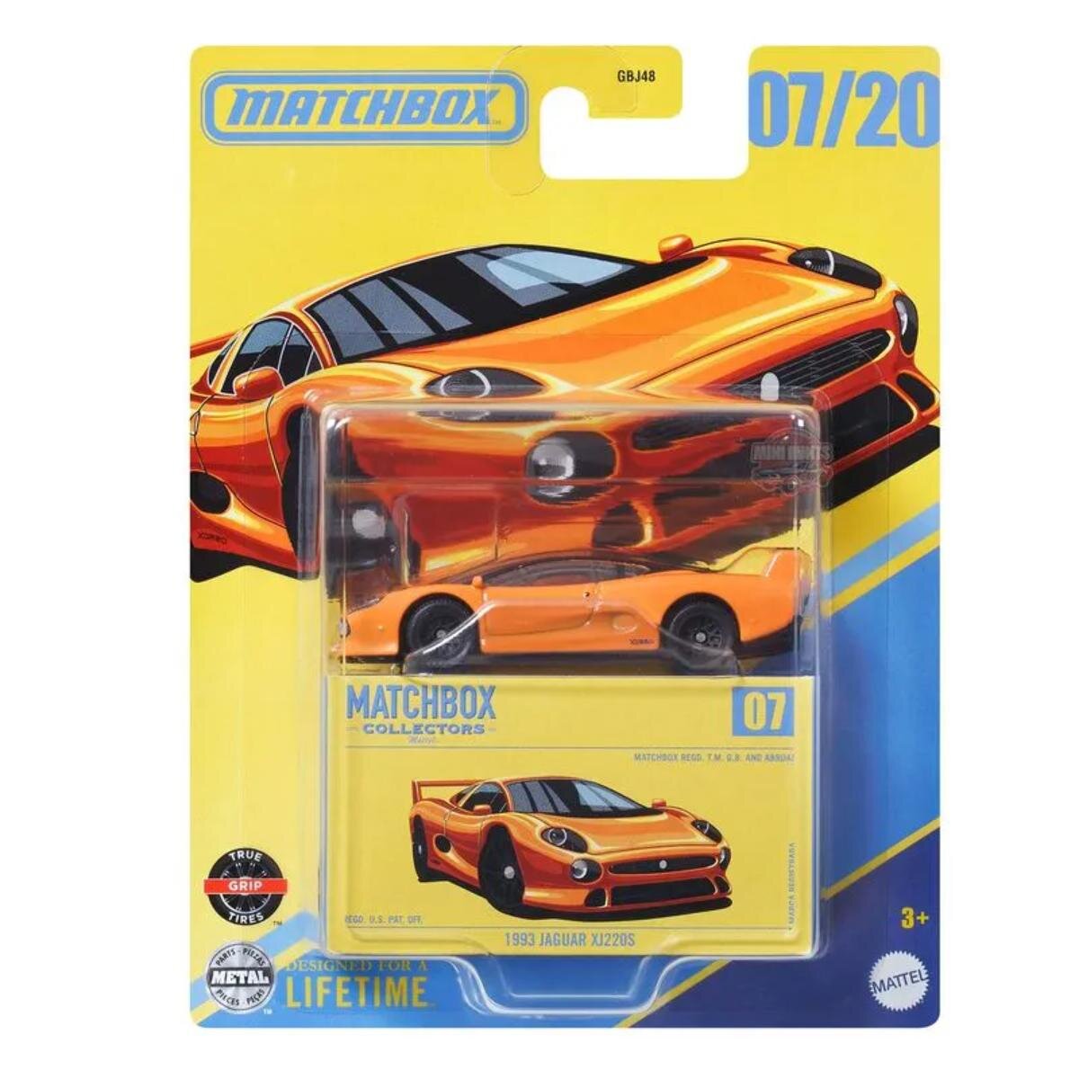 Matchbox Masina metalica 1993 Jaguar XJ220S 1:64 JCL26