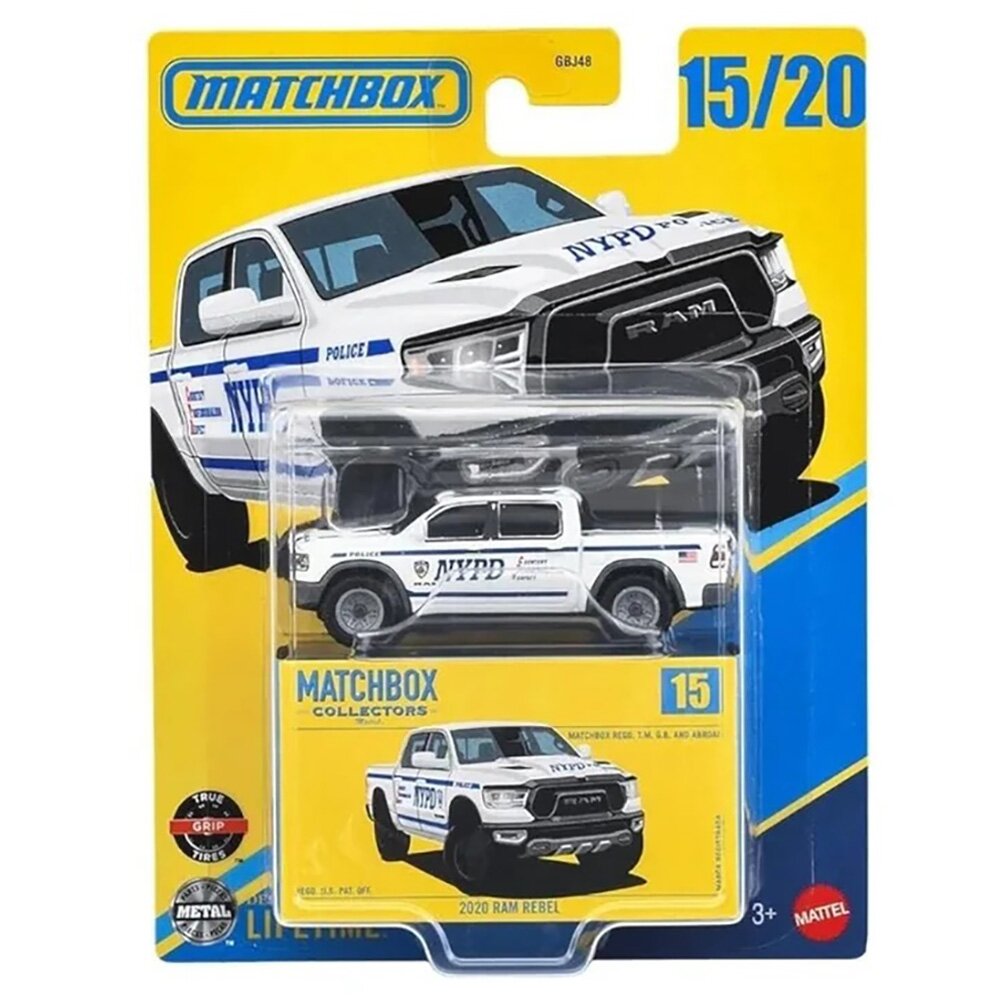 Matchbox Masina metalica 2020 Dodge Ram Rebel JCL40