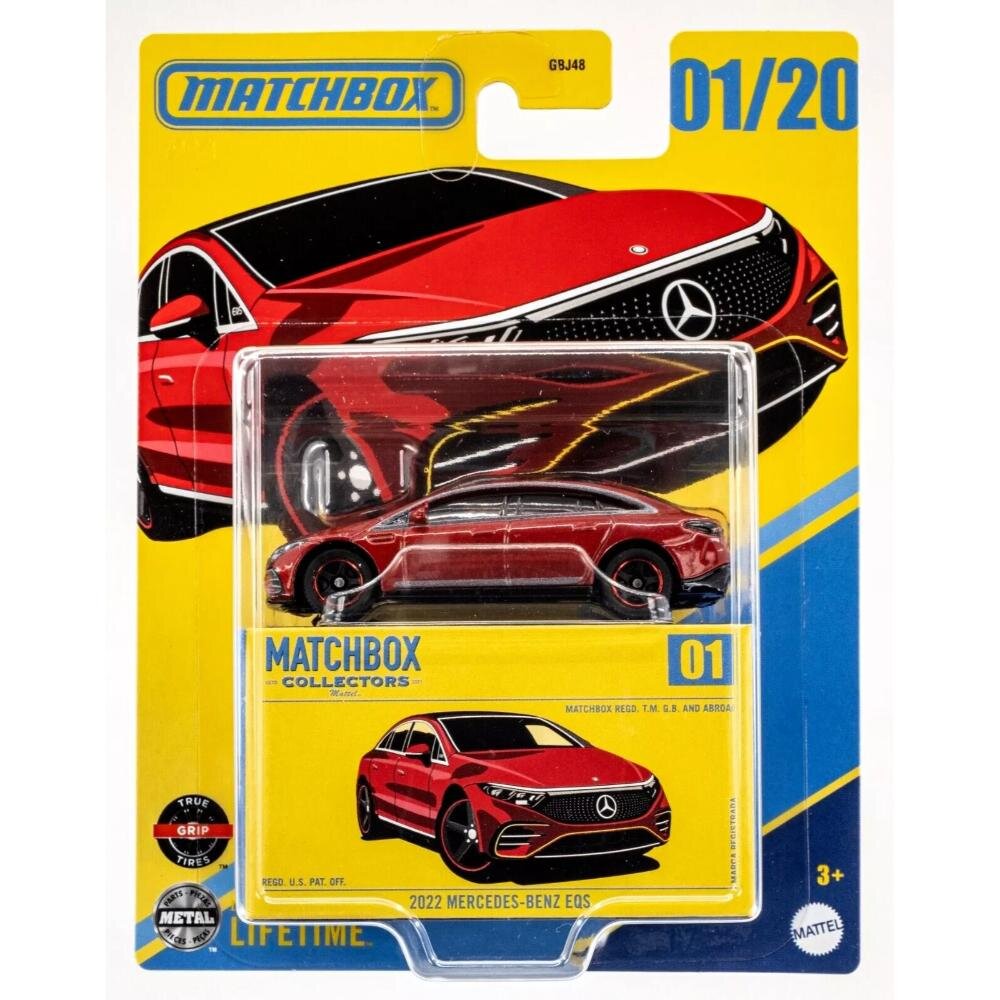 Matchbox Masina metalica 2022 Mercedes-Benz EQS 1:64 HVW23