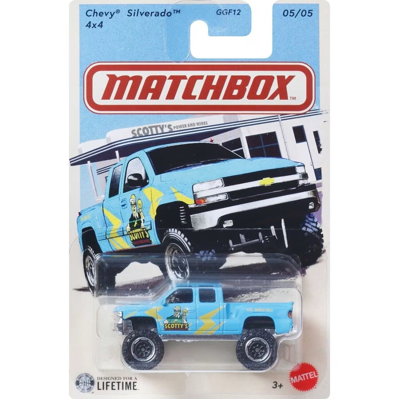 Matchbox Masina metalica Chevy Silverado 4X4 JJR49