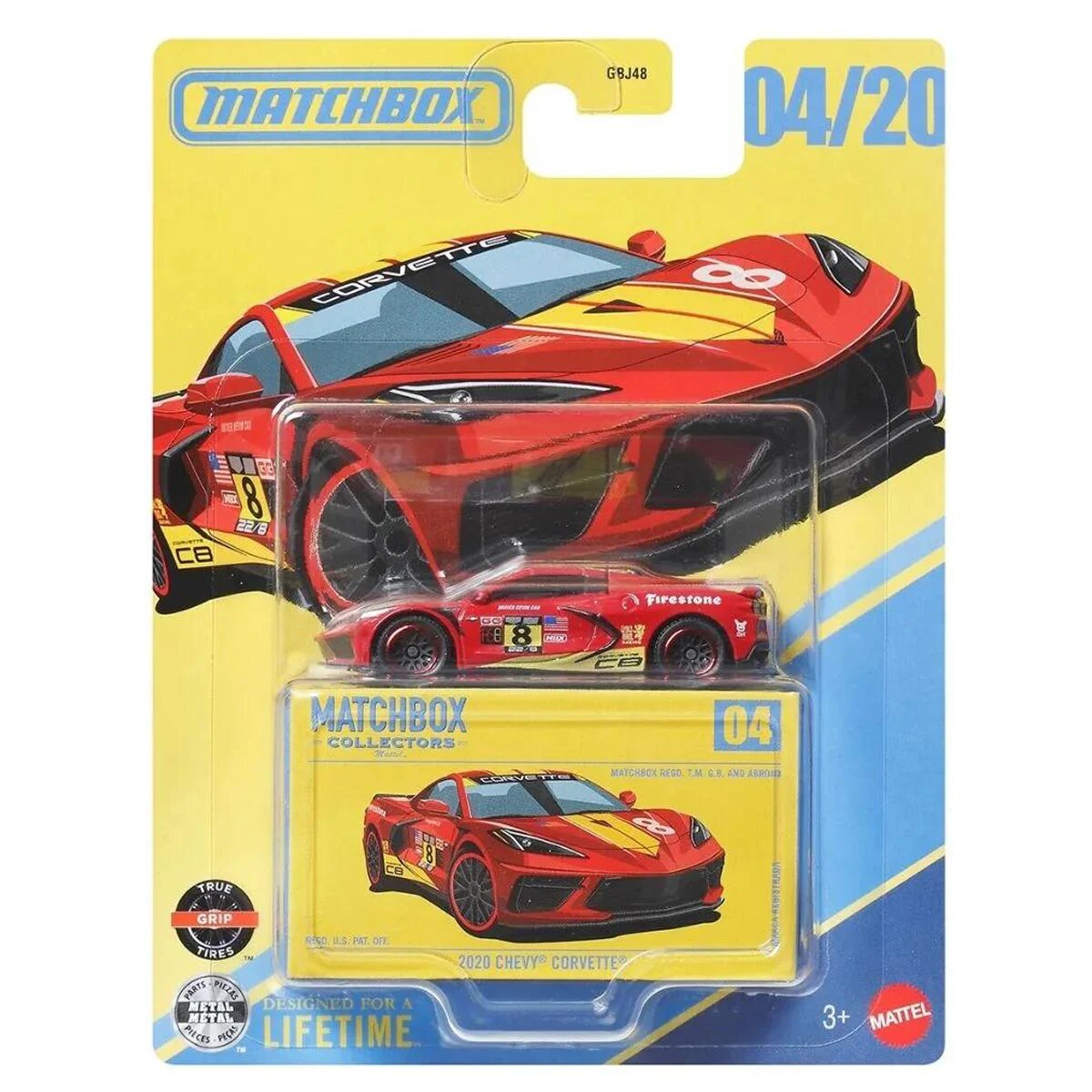 Matchbox Masina metalica Collectors 2020 Chevy Corvette JMX02