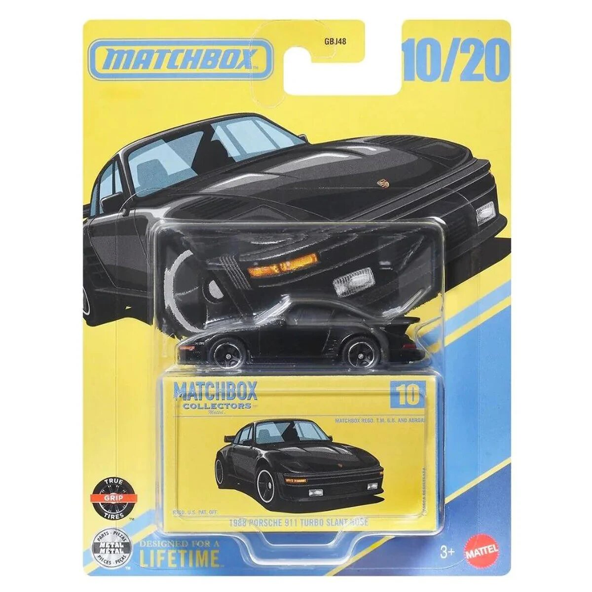 Matchbox Masina metalica Collectors Porsche 911 Turbo Slantnose 1988 JJV95