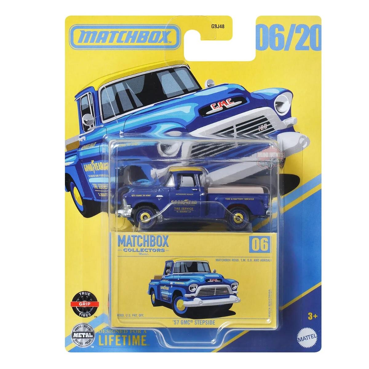 Matchbox Masina metalica GMC Stepside 1957 JFK39