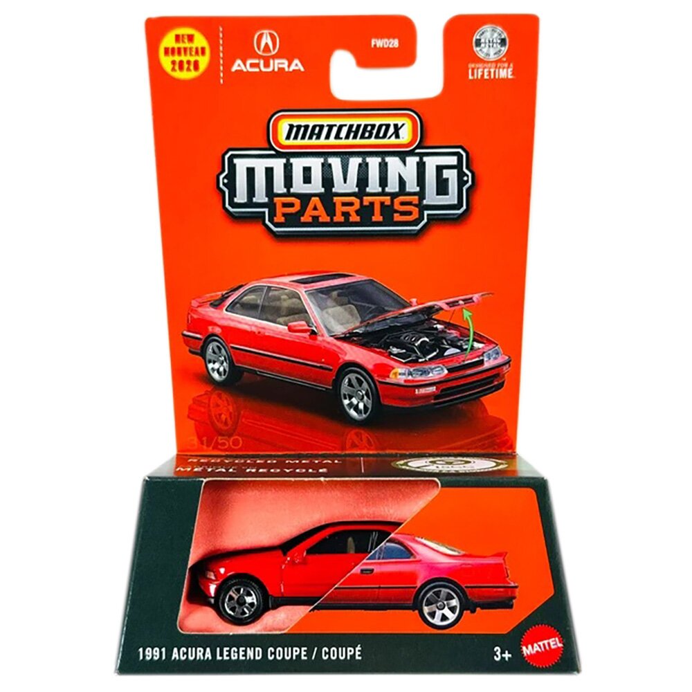 Matchbox Masinuta Moving Parts 1991 Acura Legend Coupe JHV39
