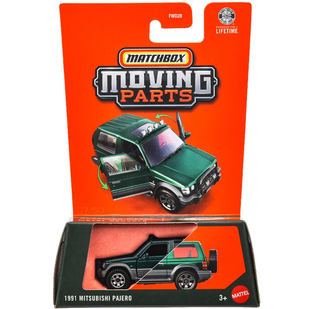Matchbox Masinuta Moving Parts 1991 Mitsubishi Pajero JHV58