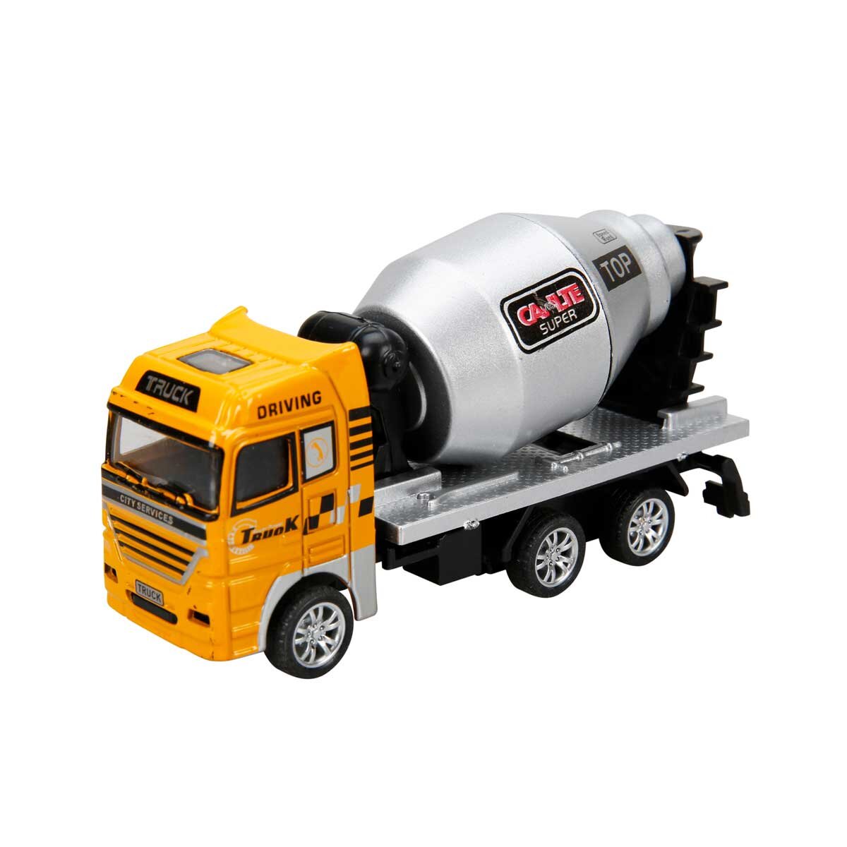 Maxx Wheels Camion cu betoniera 11 cm