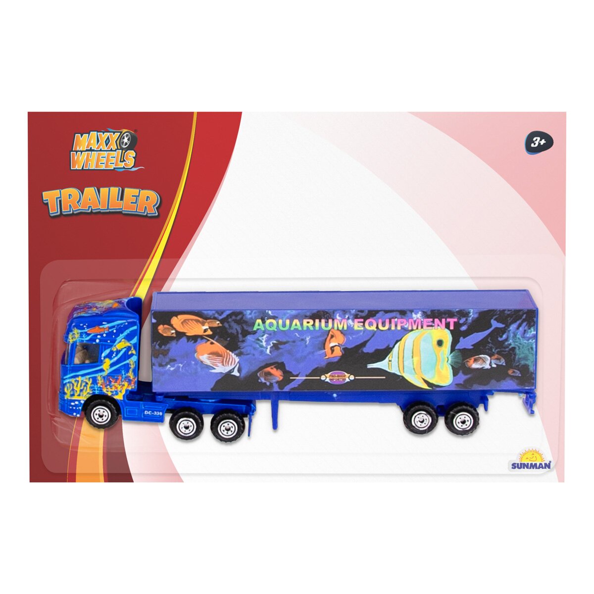 Maxx Wheels Camion transportator Aquarium equipment