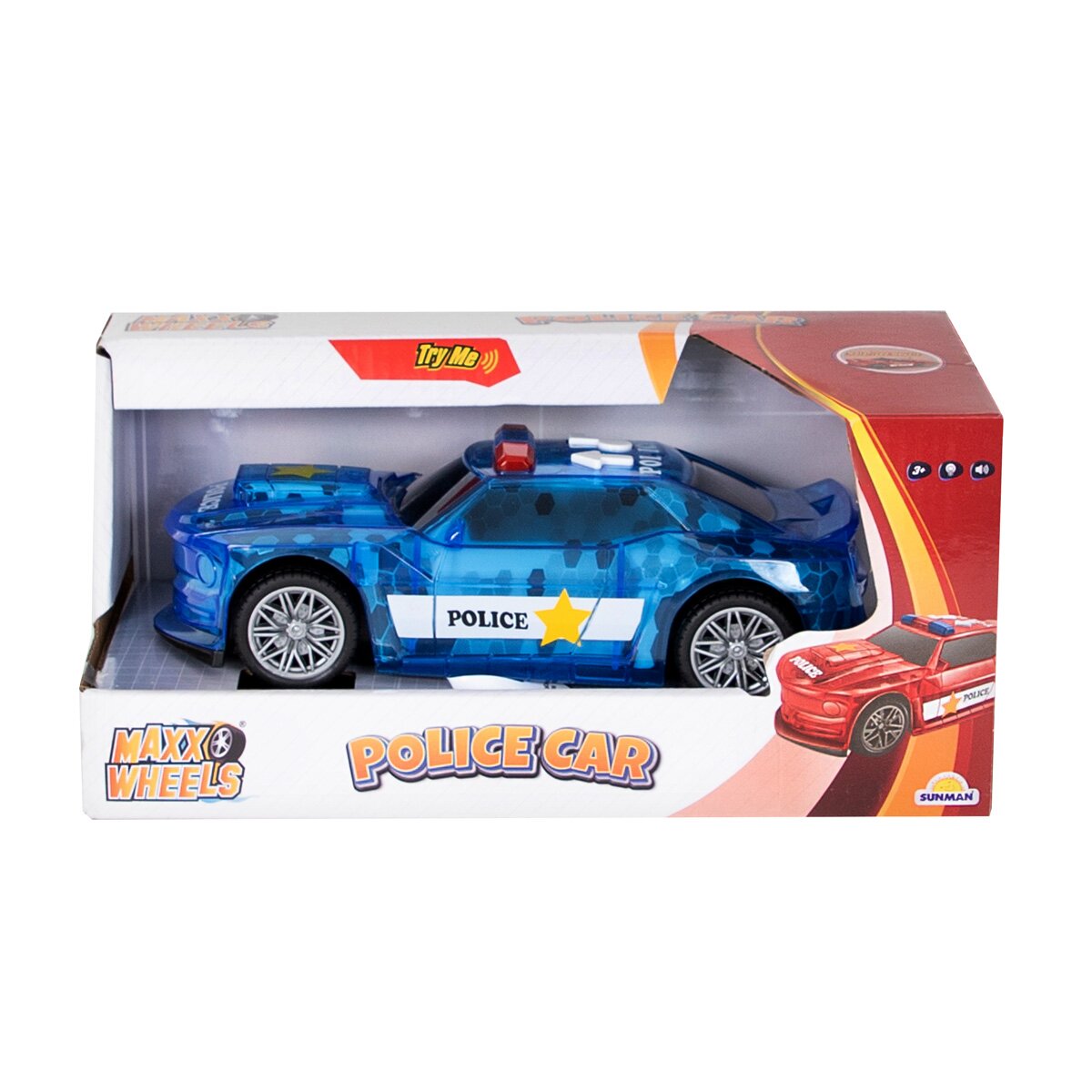 Maxx Wheels Masina sport de politie Quick Dash